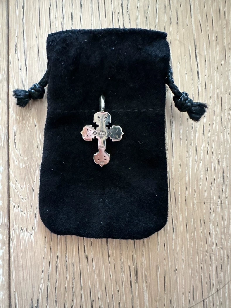 Chrome Hearts Flame Pendant with Nine Diamonds