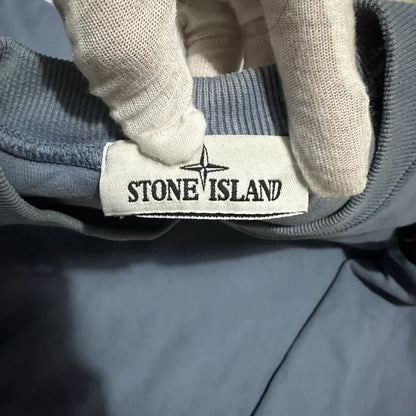 Stone Island Crewneck Sweatshirt in Foggy Blue