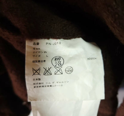 Comme des Garcons 2004AW Boiled Wool Coat