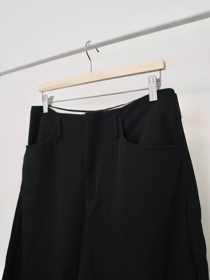 Comme des Garcons Black Wool Balloon Pants