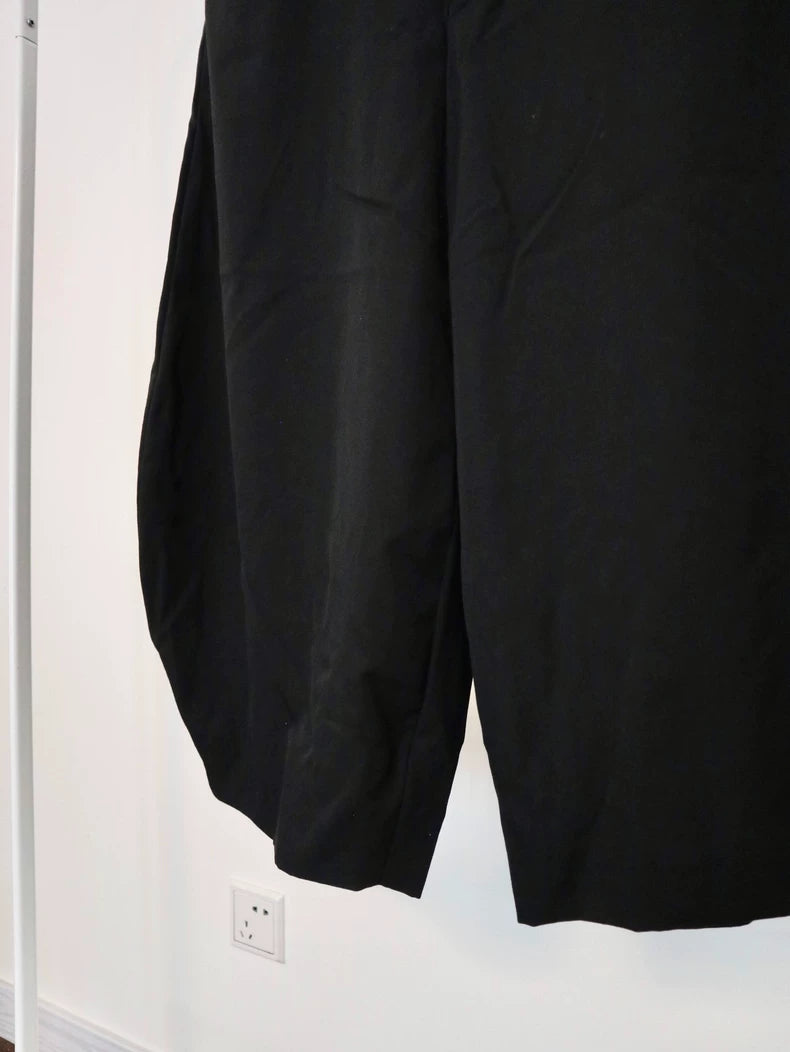 Comme des Garcons Black Wool Balloon Pants