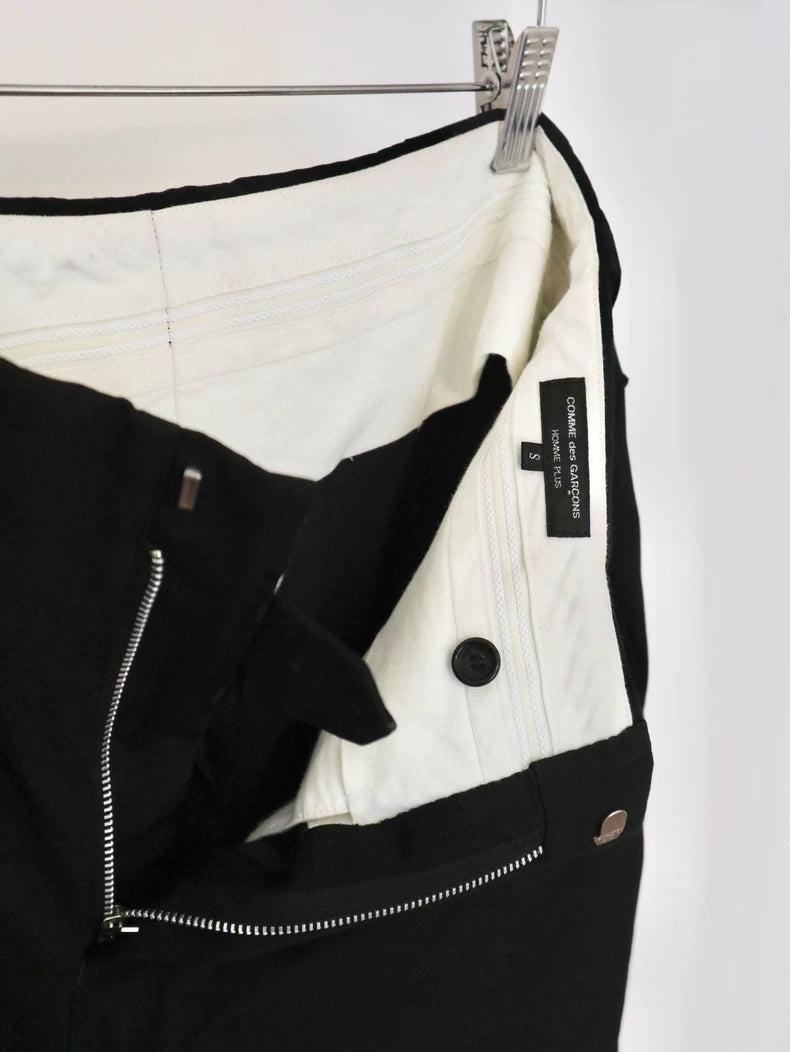 Comme des Garcons Black Wool Balloon Pants