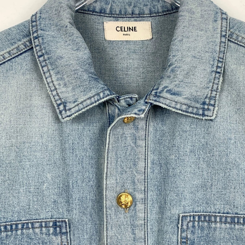 Celine Light Blue Denim Jacket