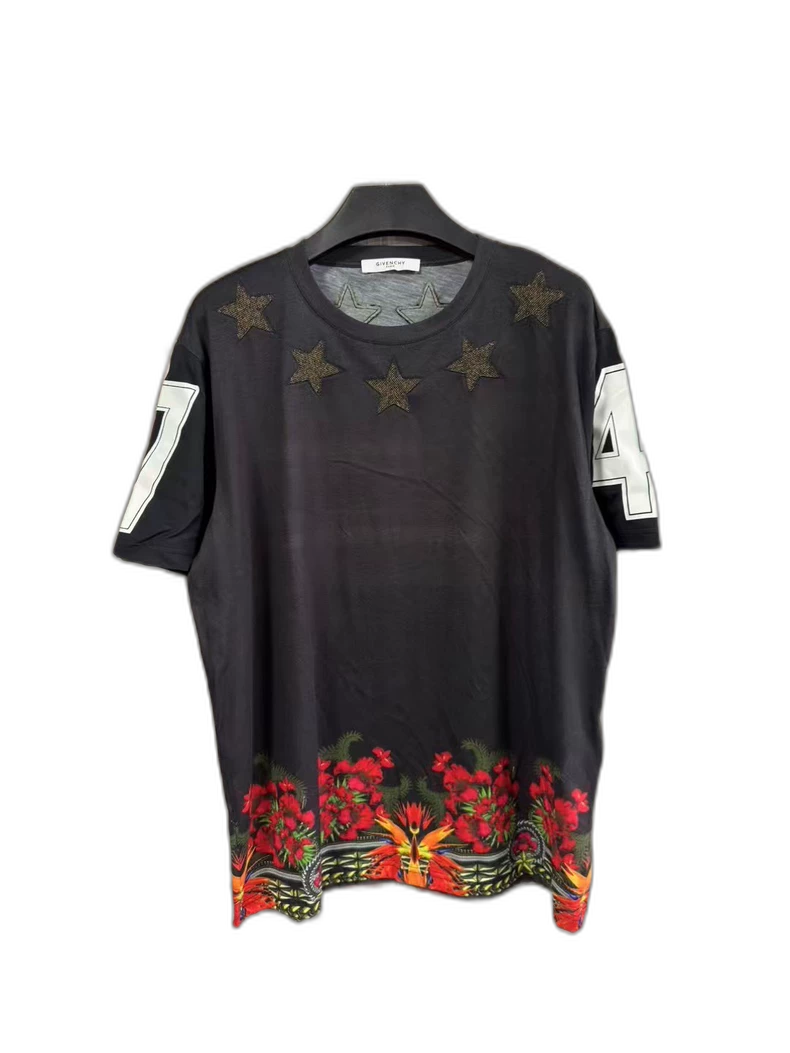 Givenchy Star Flag Short Sleeve Shirt