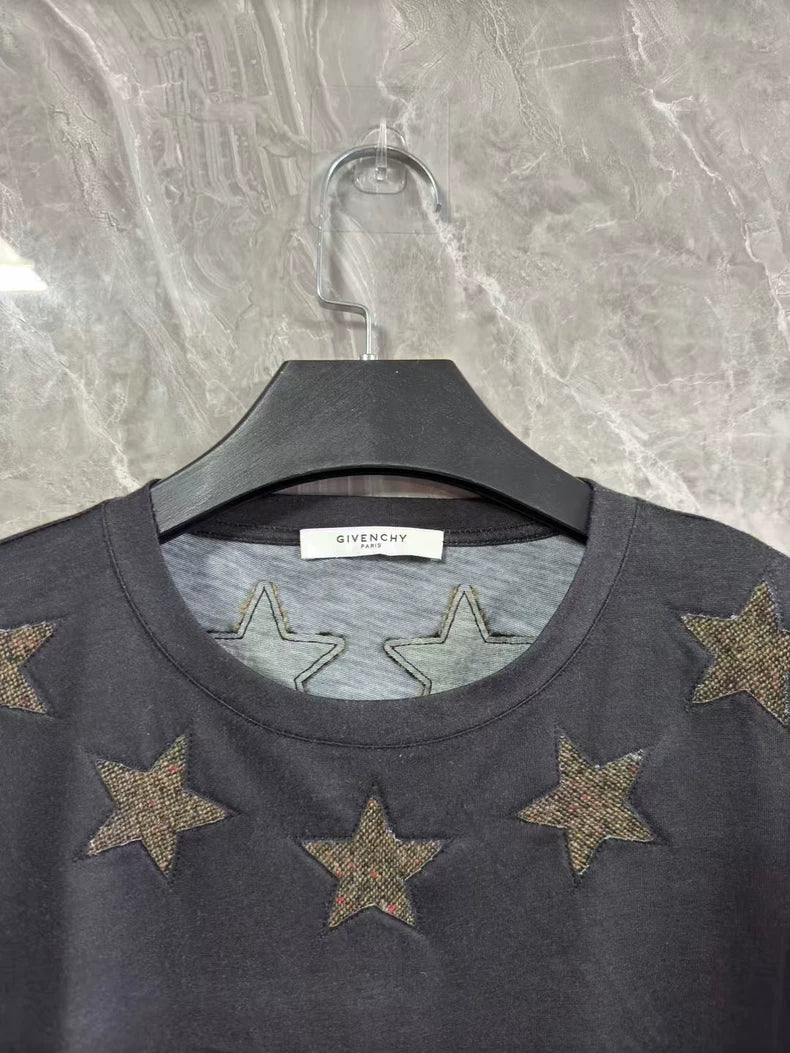 Givenchy Star Flag Short Sleeve Shirt