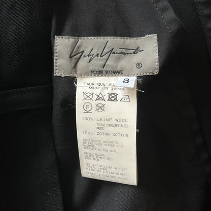 Yohji Yamamoto Blue Stripe Zip Pants