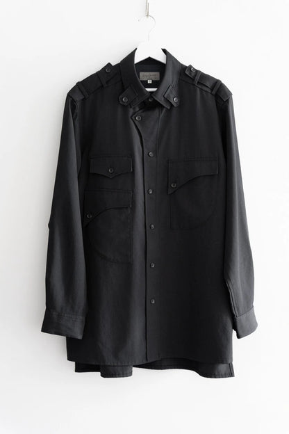 Yohji Yamamoto Multi-Pocket Wool Shirt