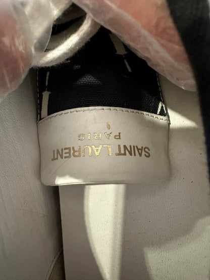 Saint Laurent Black Canvas Sneakers