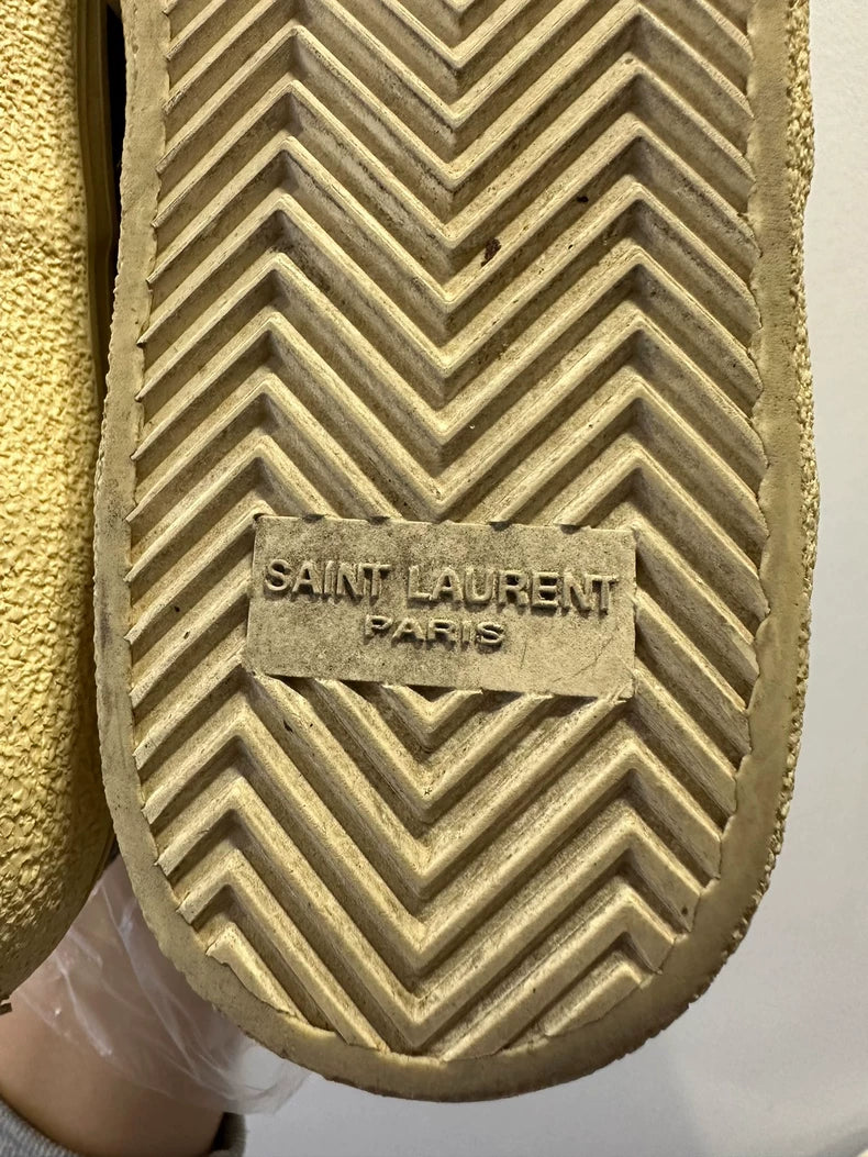Saint Laurent Black Canvas Sneakers