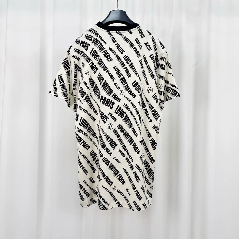 Louis Vuitton Chain Print Short Sleeve Shirt-yf