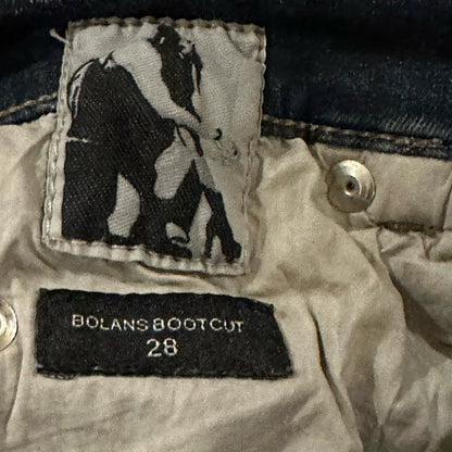 Rick Owens Washed Gradient Flare Jeans