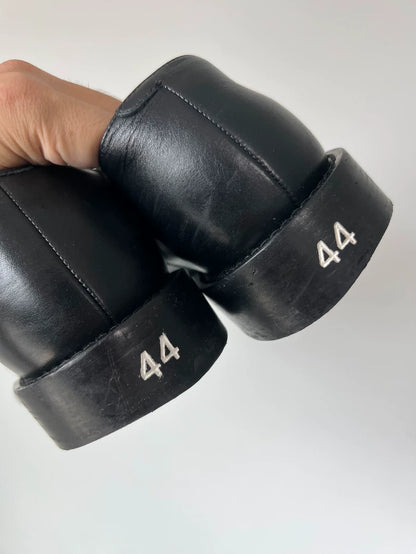 Balenciaga Black Derby Shoes Size 44