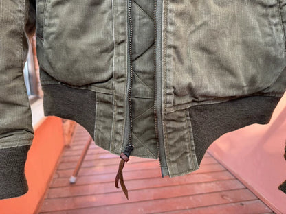B15 Flight Jacket in Olive Green