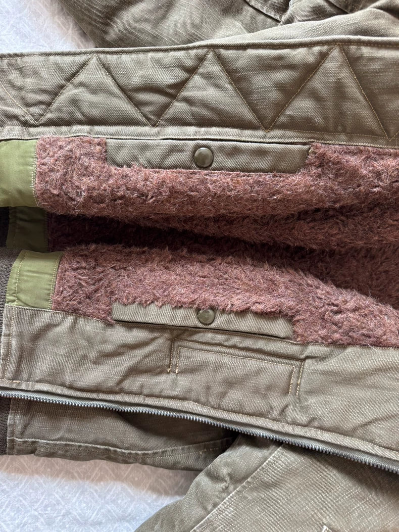 B15 Flight Jacket in Olive Green