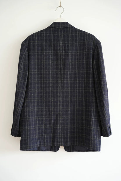 90s Retro Plaid Suit by Yohji Yamamoto