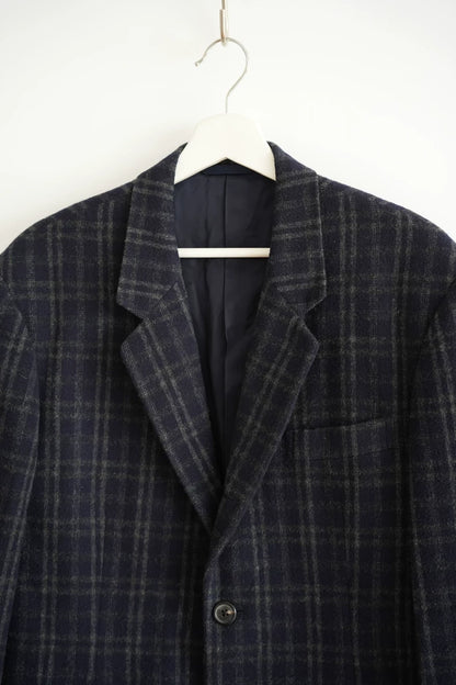 90s Retro Plaid Suit by Yohji Yamamoto