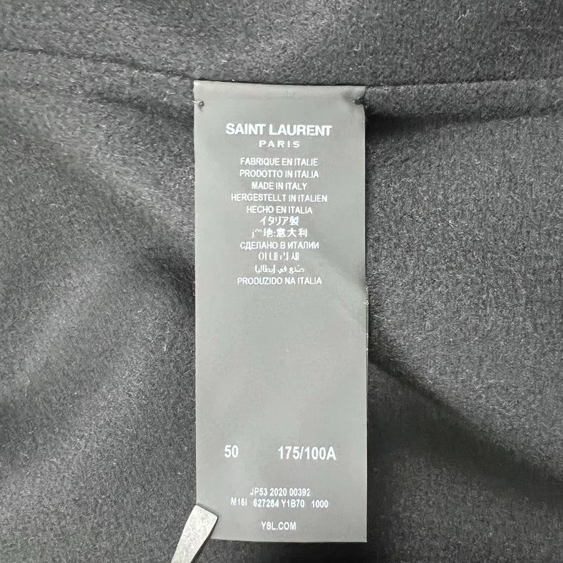 Saint Laurent Chesterfield Coat Size 50