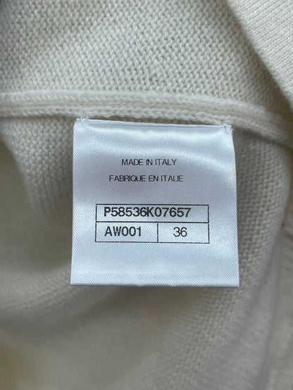 Chanel Knit Cashmere Cardigan With Sleeves