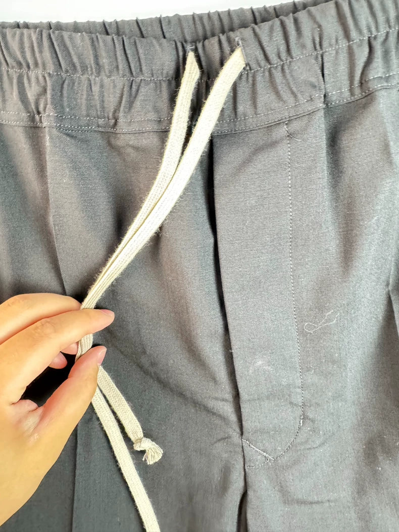 Rickowens Wool Drawstring Trousers