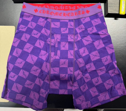 Chrome Hearts Matty Boy Purple Boxer Briefs-yf