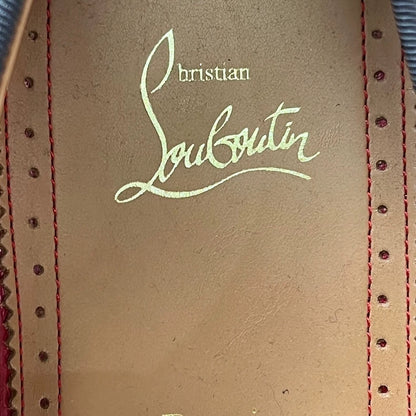 Christian Louboutin Black Leather Dress Shoes