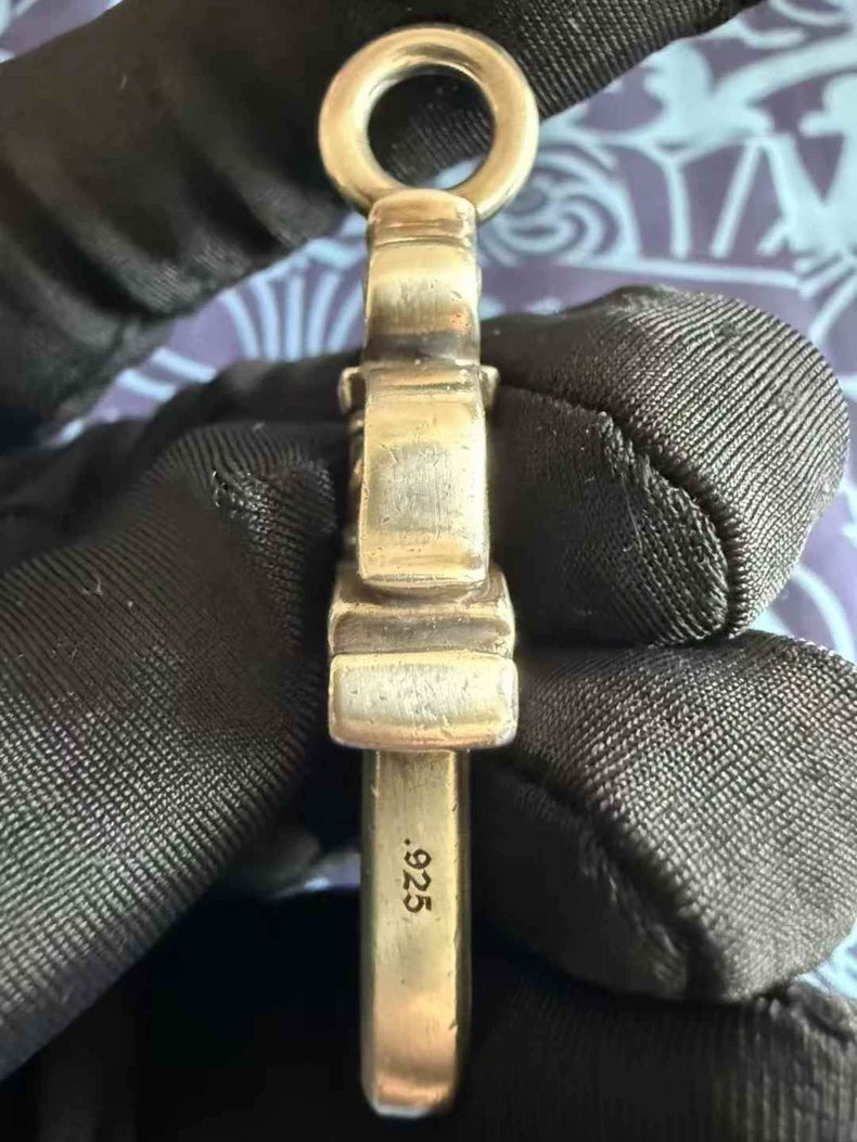 Chrome Hearts Sword Pendant Necklace-yf