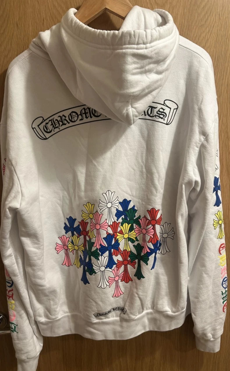 Chrome Hearts Colorful Cross Hoodie