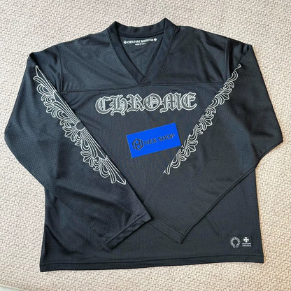 Chrome Hearts Black Hockey Jersey