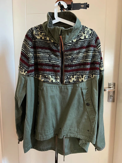 kapital Shearling Paneled Jacket