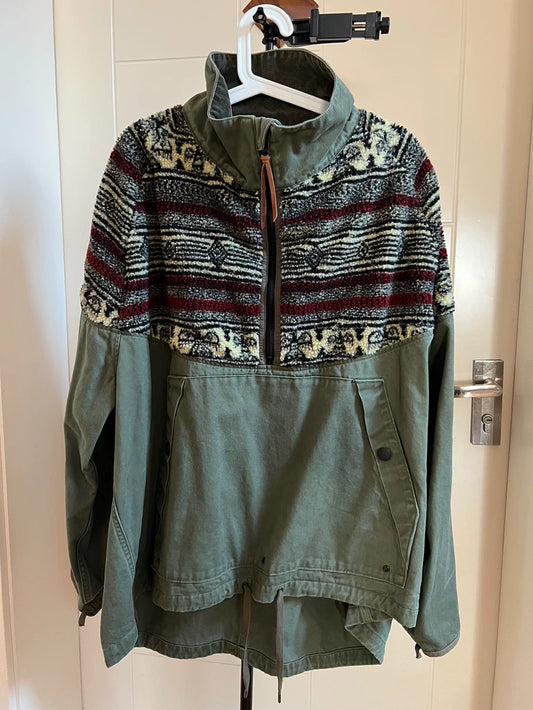 kapital Shearling Paneled Jacket