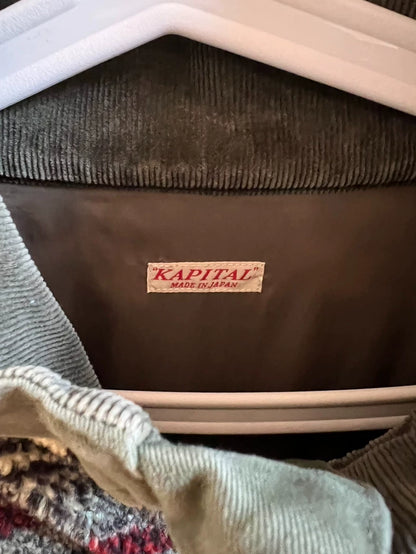 kapital Shearling Paneled Jacket