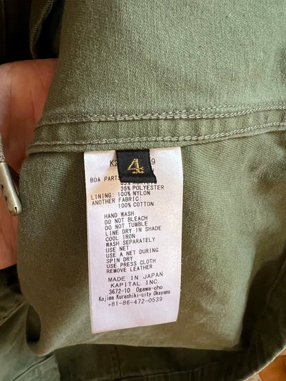 kapital Shearling Paneled Jacket