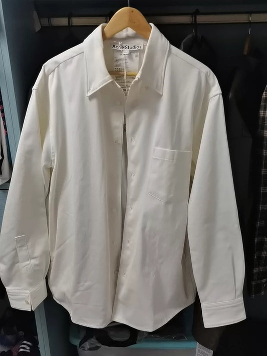 Men's White Acne Studio Jacket With Tags