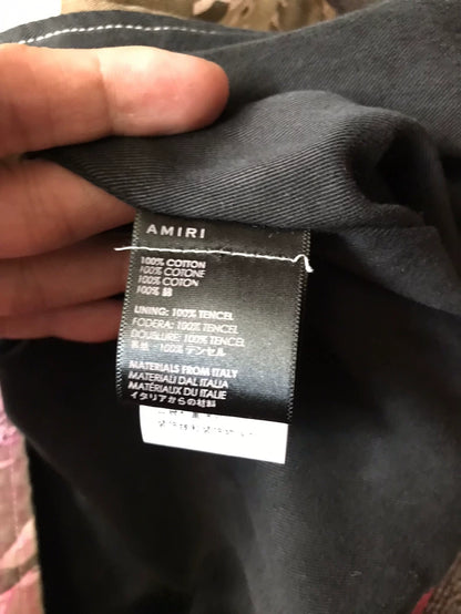 Colorful Amiri Hooded Coat for Fall Winter