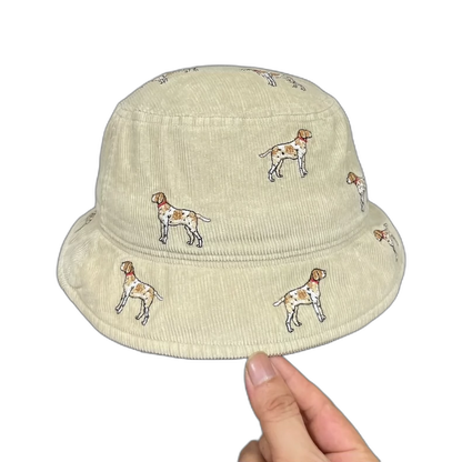 POLO Ralph Lauren Vintage Dog Embroidered Bucket Hat
