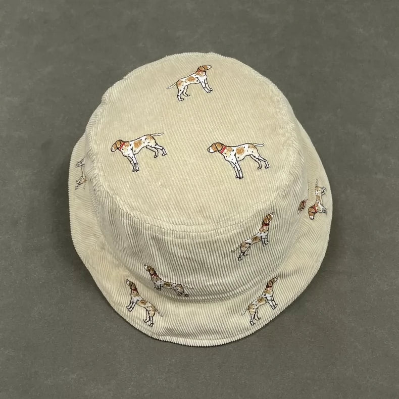 POLO Ralph Lauren Vintage Dog Embroidered Bucket Hat