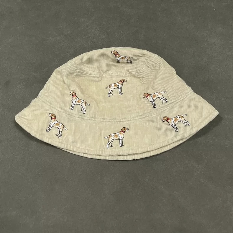 POLO Ralph Lauren Vintage Dog Embroidered Bucket Hat