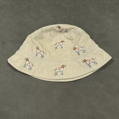 POLO Ralph Lauren Vintage Dog Embroidered Bucket Hat