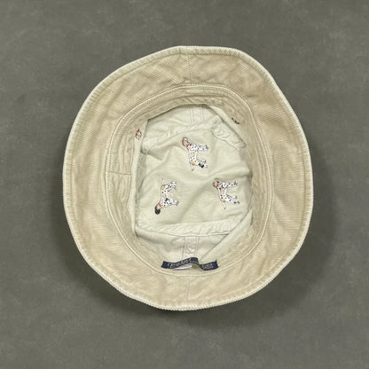 POLO Ralph Lauren Vintage Dog Embroidered Bucket Hat