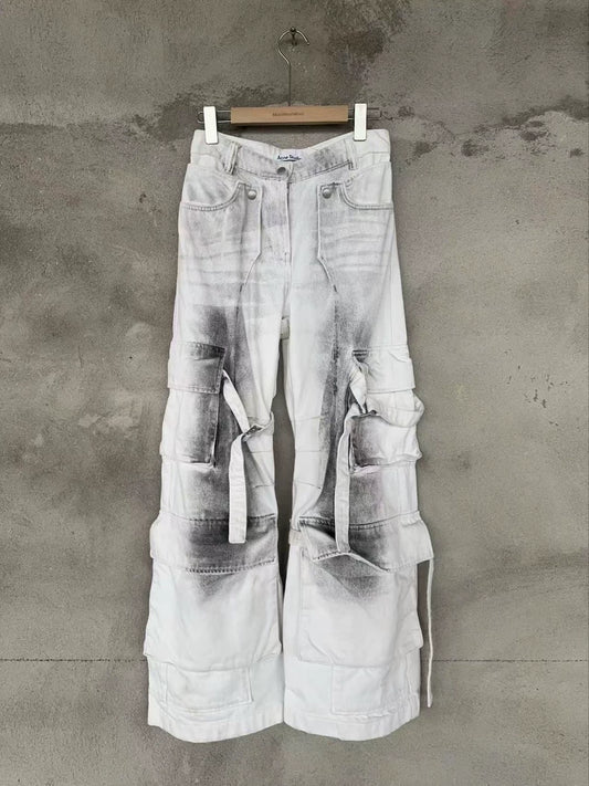 Acne Studios Baggy Pants with Dirty Dye
