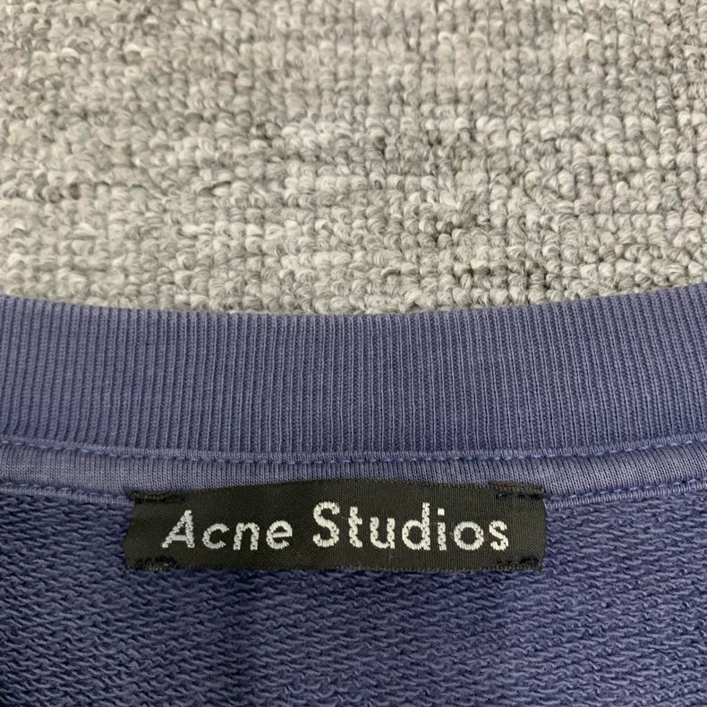 Acne Studios Blue Long Sleeve Sweatshirt