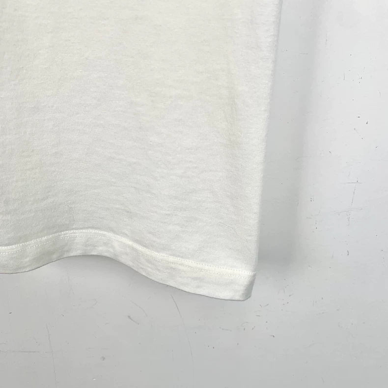 White Saint Laurent Cotton T-shirt