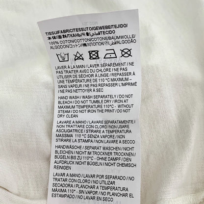 White Saint Laurent Cotton T-shirt