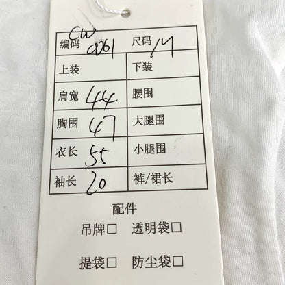 White Saint Laurent Cotton T-shirt