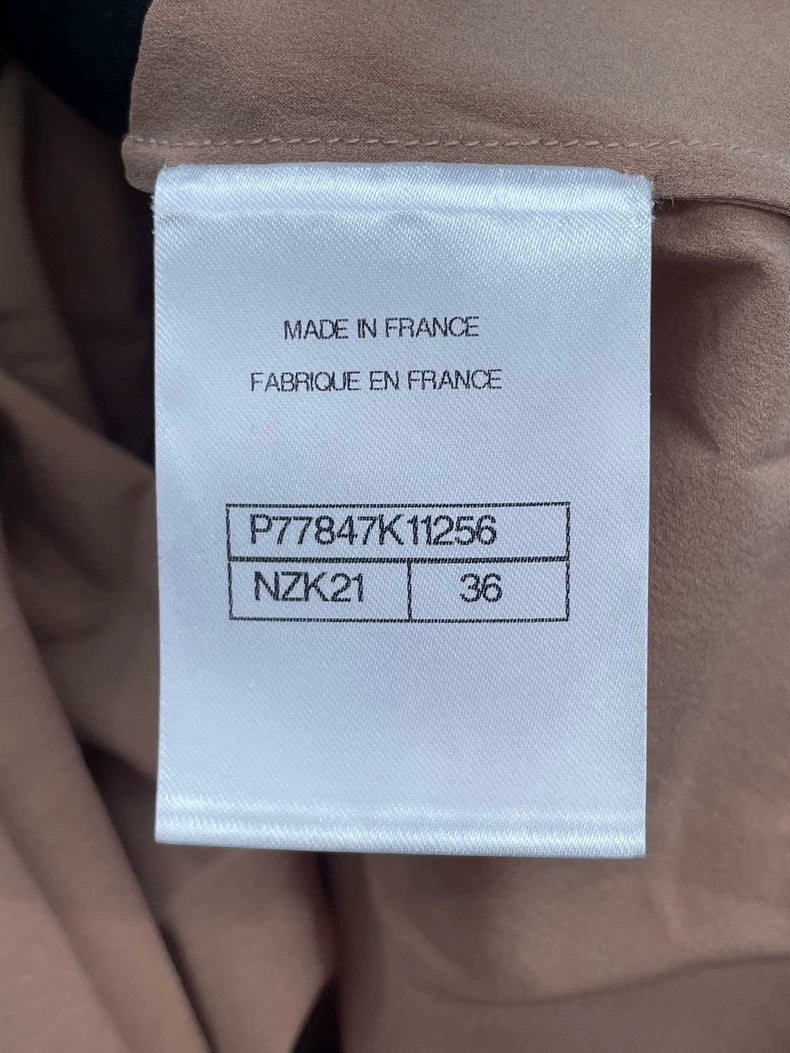 Chanel Knit Camellia Long Dress