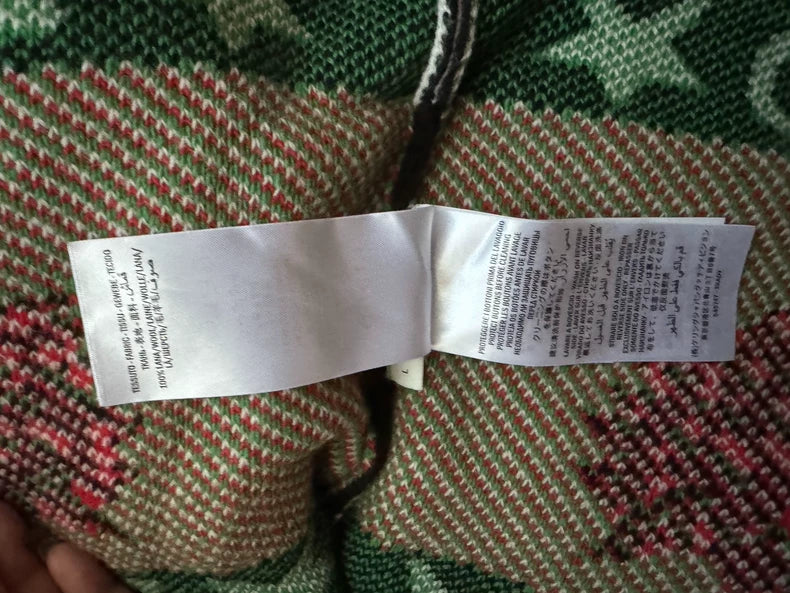 Gucci Wool Cardigan in Large Size