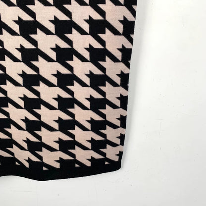 Dior Houndstooth Cotton Short Sleeve T-Shirt