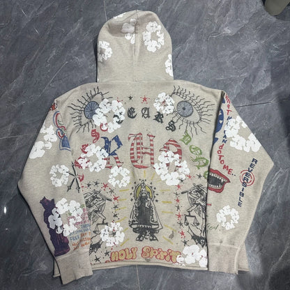 Saint Michael Graffiti Hoodie Sweatshirt