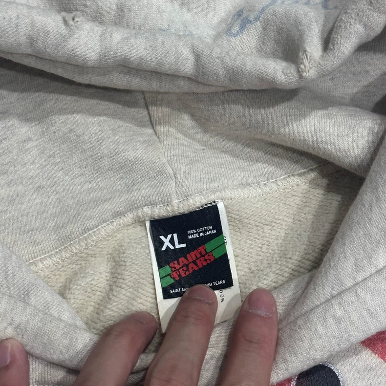 Saint Michael Graffiti Hoodie Sweatshirt