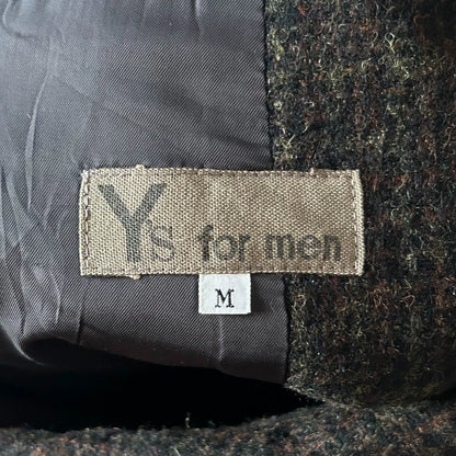 Vintage 80s Brown Plaid Suit Jacket